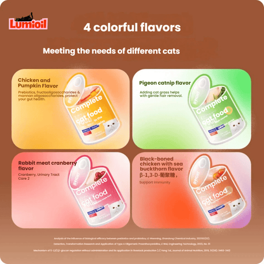 BRIGHT Ideal Fruit & Veggie Series Staple Soft Canned Food Wet Cat Food