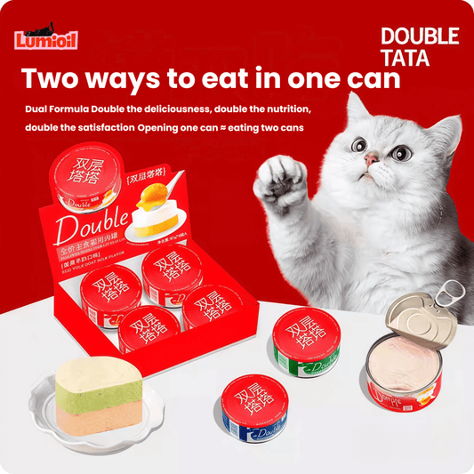 NiYa Sweet Kitchen Double-Layer Tartar Wet Cat Food