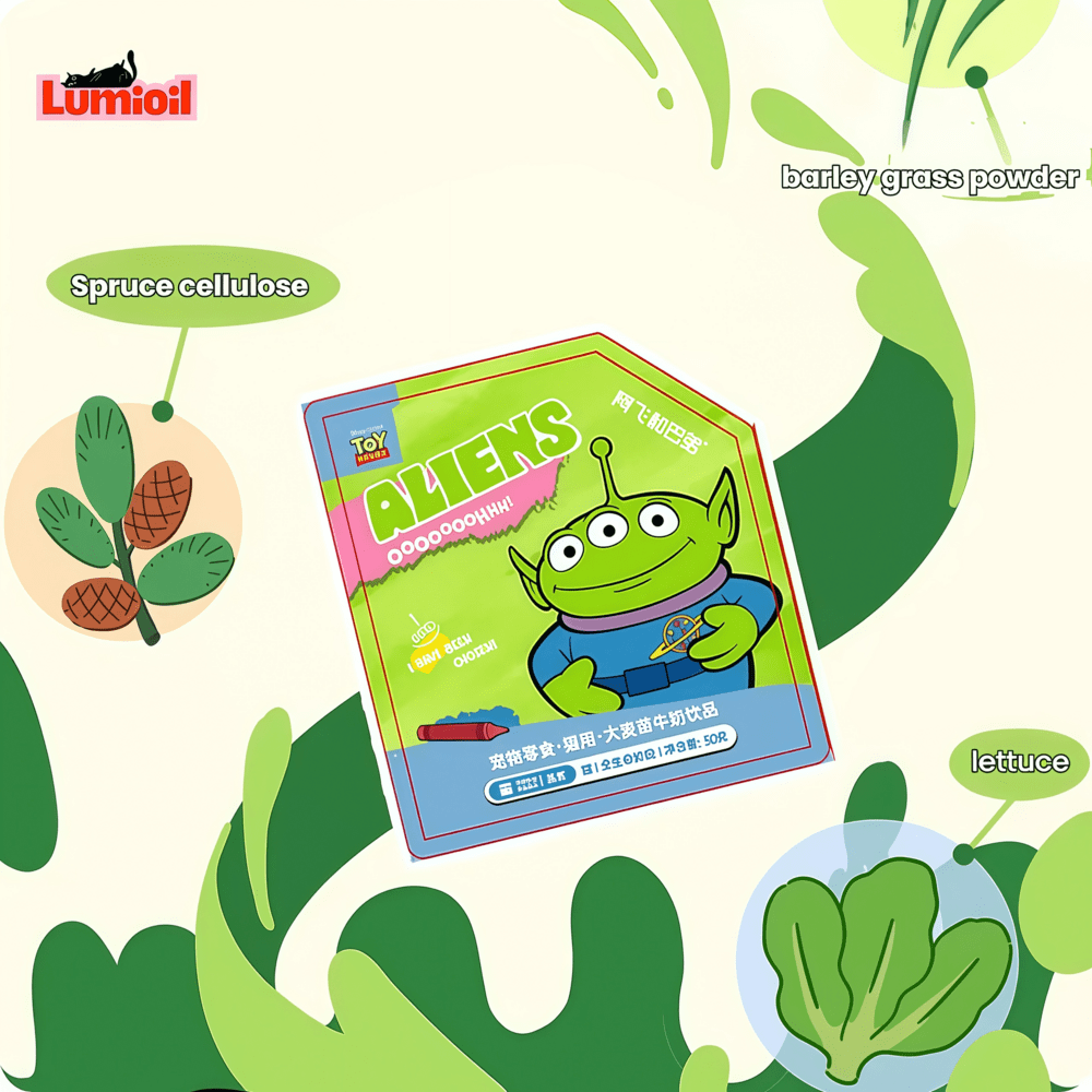 Alfie&Buddy Three-Eyed Barley Grass Milk Beverage 50g