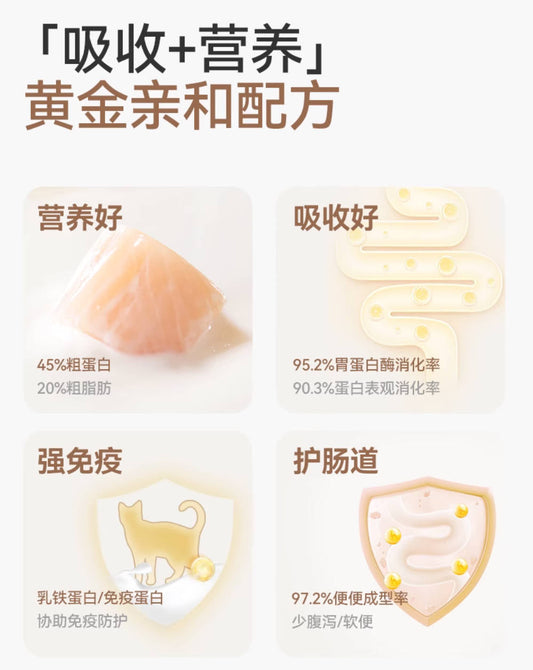 麦富迪奶弗全价营养羊奶鲜鲜肉烘焙成猫粮1.5kg