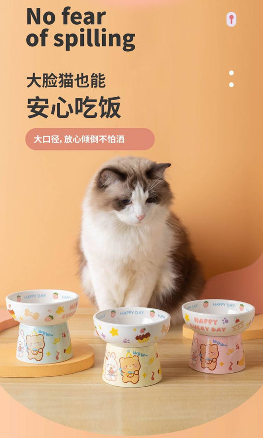 【猫碗】韩国童趣卡通碗12.2cm*10cm
