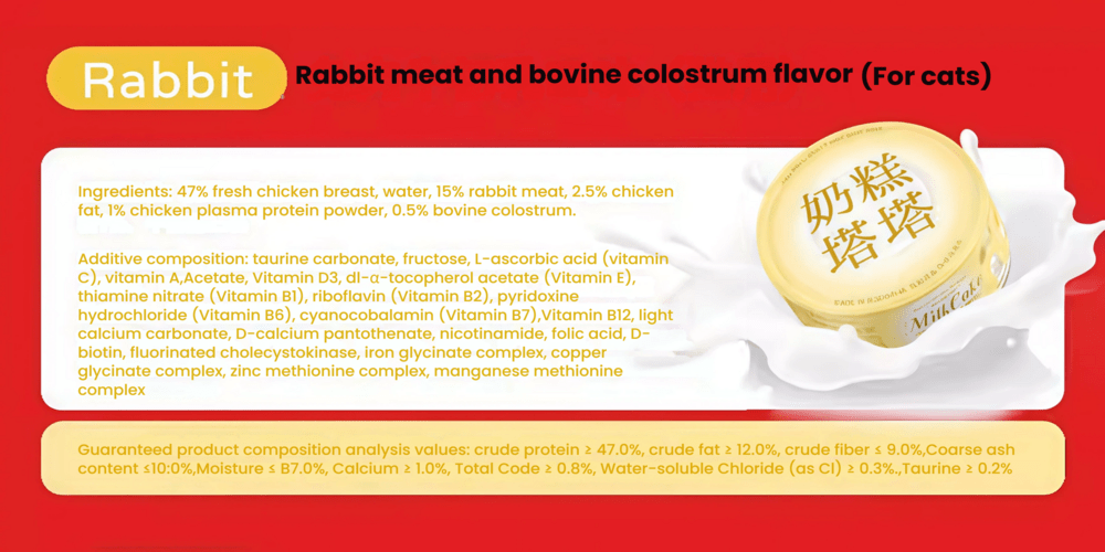 NiYa Milk Cake Tartar New Year Gift Box Wet Cat Food