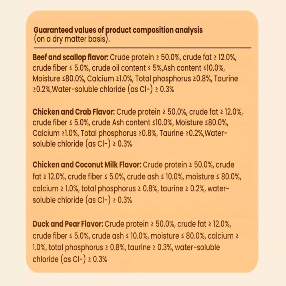 THE CAT'S TRAVEL Functional Meat Broth Wet Cat Food 50g*4