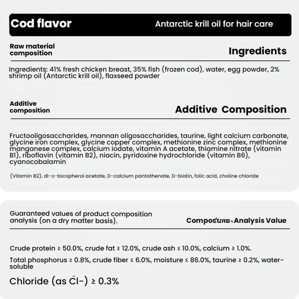 BRIGHT Creamy Slurry Staple Meal Box Wet Cat Food 40g*4