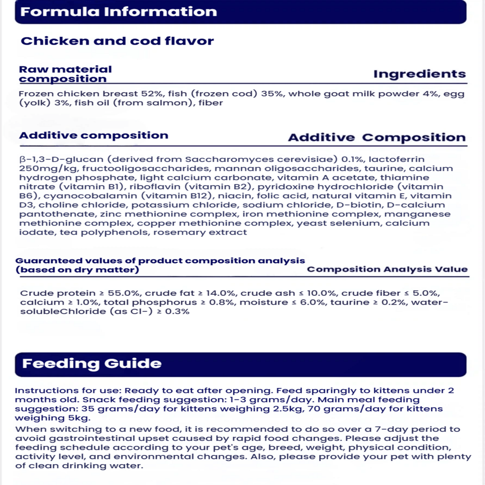 THE CAT'S TRAVEL Bear Kitchen Cat Freeze-Dried 4g*10