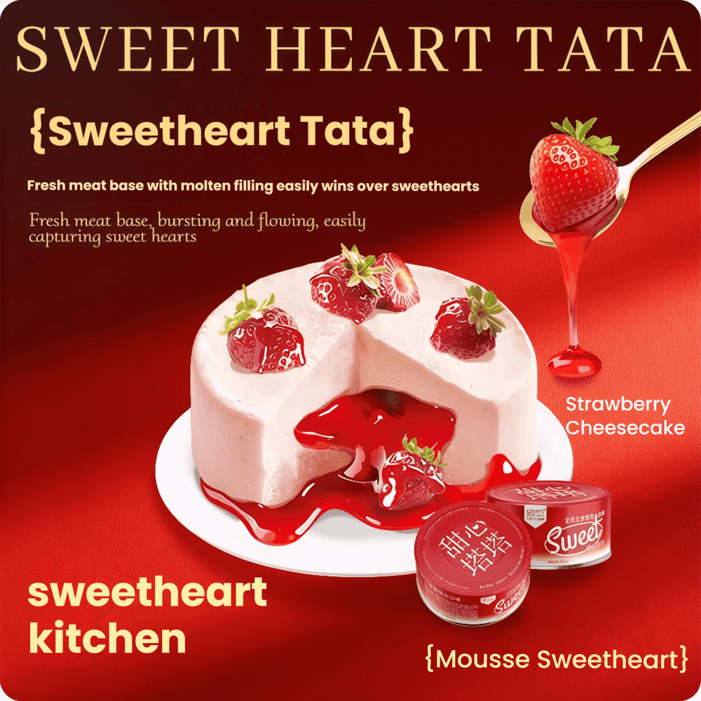 NiYa Sweet Kitchen Flowing Tartar Wet Cat Food