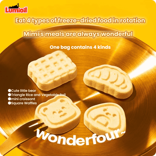 THE CAT'S TRAVEL Bear Kitchen Cat Freeze-Dried 4g*10