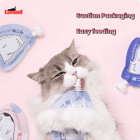 FURRYTAIL Plumpy Cat Meat Pâté Snack Sachet Wet Cat Treats 90g