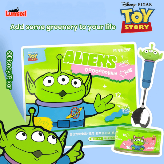 Alfie&Buddy Three-Eyed Cat Grass Silky Flowing Wet Cat Food