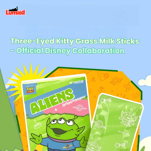 Alfie&Buddy Three-Eyed Cat Grass Milk Bar Dry Cat Treats 5g*4