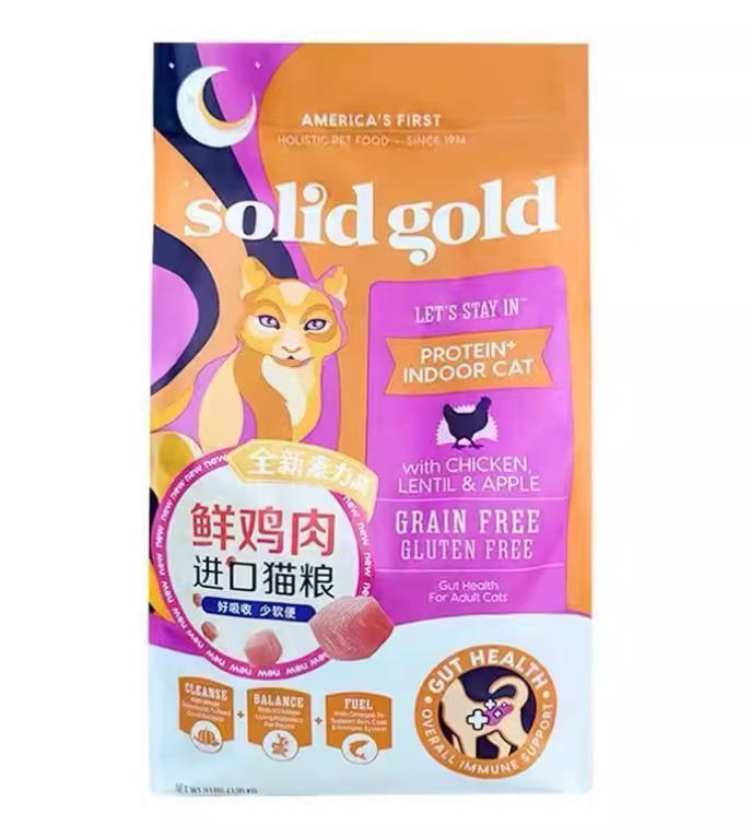 素力高鲜肉鸡猫粮成猫粮高蛋白猫主粮12磅(5.4kg）