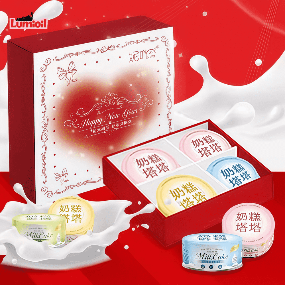 NiYa Milk Cake Tartar New Year Gift Box Wet Cat Food