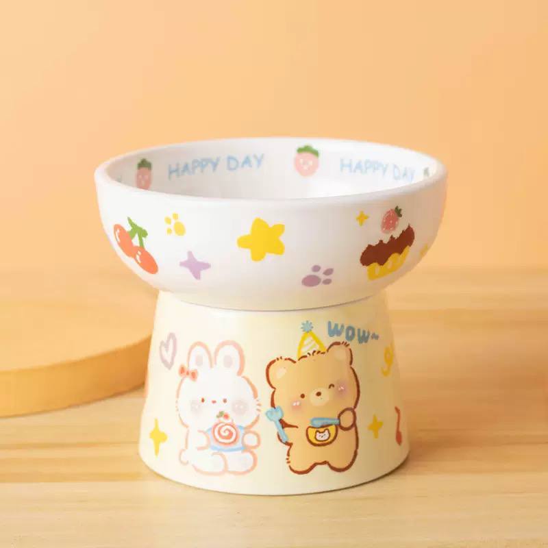 【猫碗】韩国童趣卡通碗12.2cm*10cm
