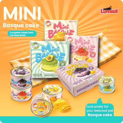 SENXI Mini Double-Layer Basque Cake Wet Cat Food