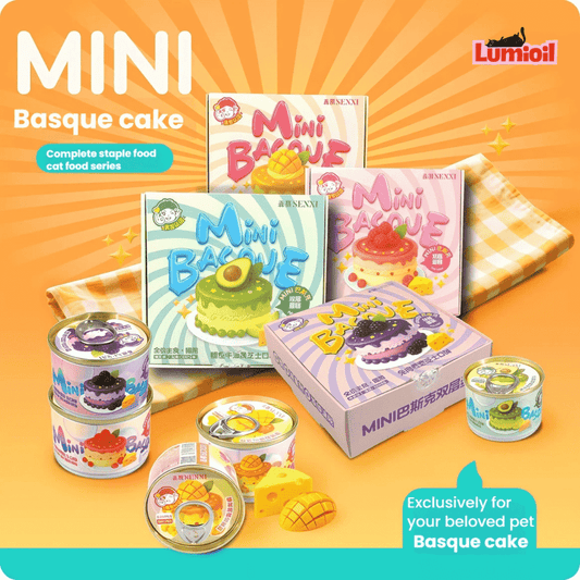 SENXI Mini Double-Layer Basque Cake Wet Cat Food