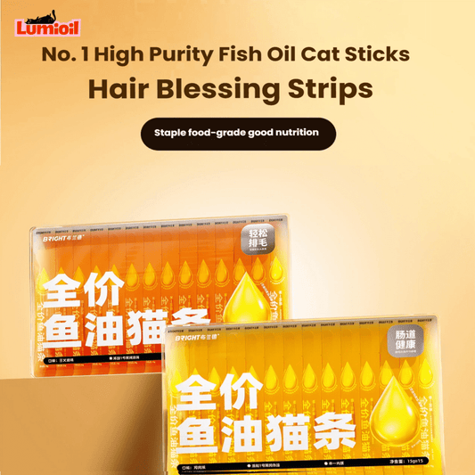 BRIGHT Number 1 High-Purity Fish Oil Wet Cat Treats 12g*8