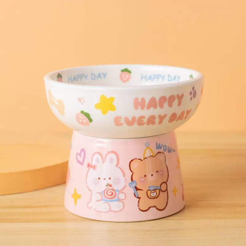 【猫碗】韩国童趣卡通碗12.2cm*10cm