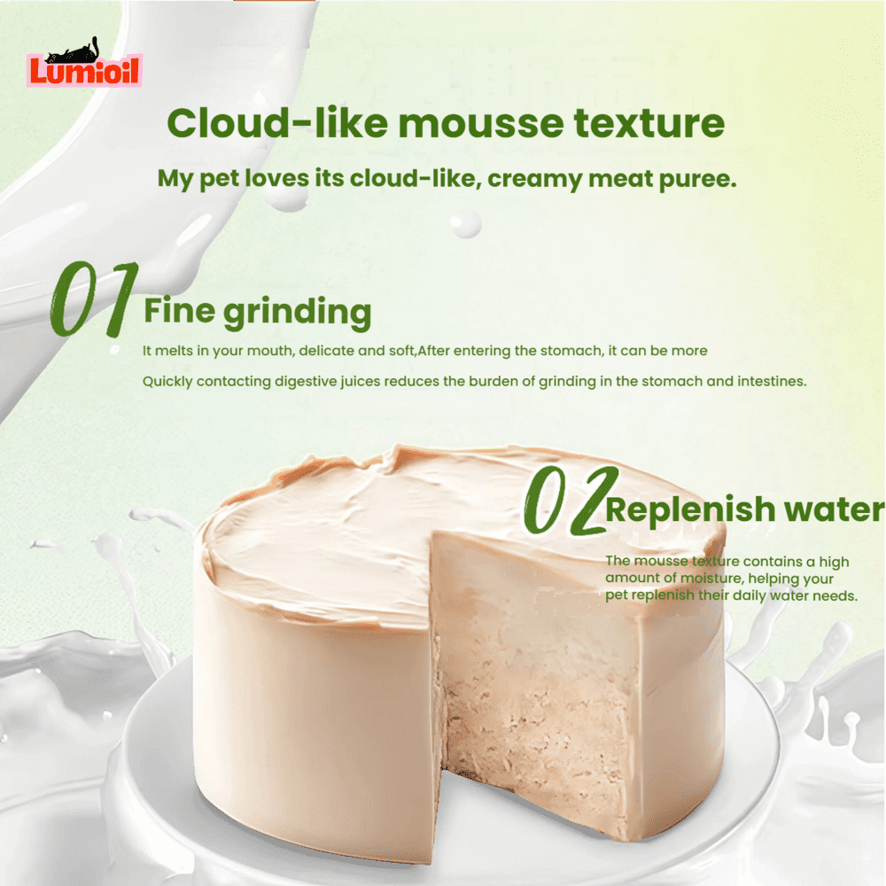 NiYa Milk Cake Tartar Staple Canned Food Wet Cat Food