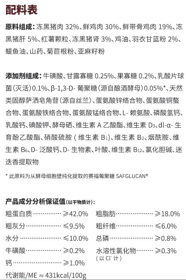 【烘焙粮】格吾安吾系列全阶段黑猪鲜肉烘焙猫粮1.5kg/5kg