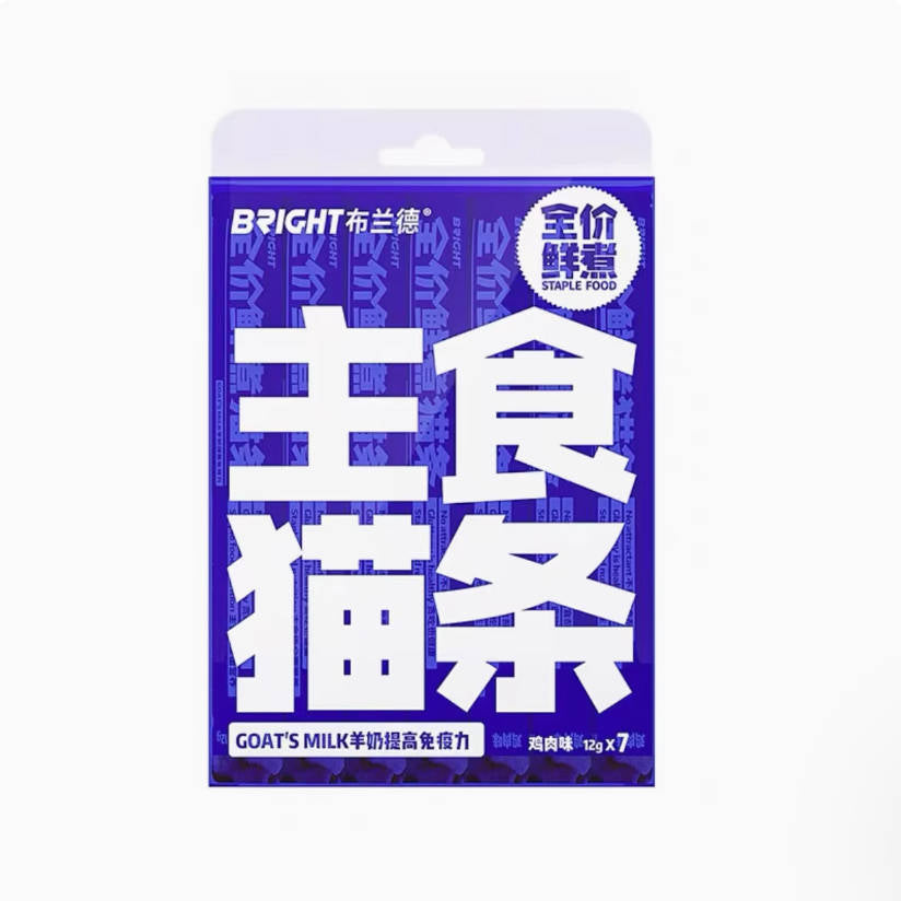 布兰德猫条全价主食级功能猫条12g*7