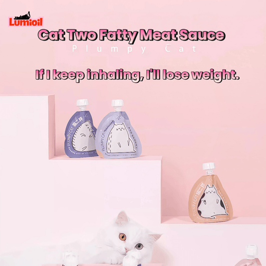 FURRYTAIL Plumpy Cat Meat Pâté Snack Sachet Wet Cat Treats 90g