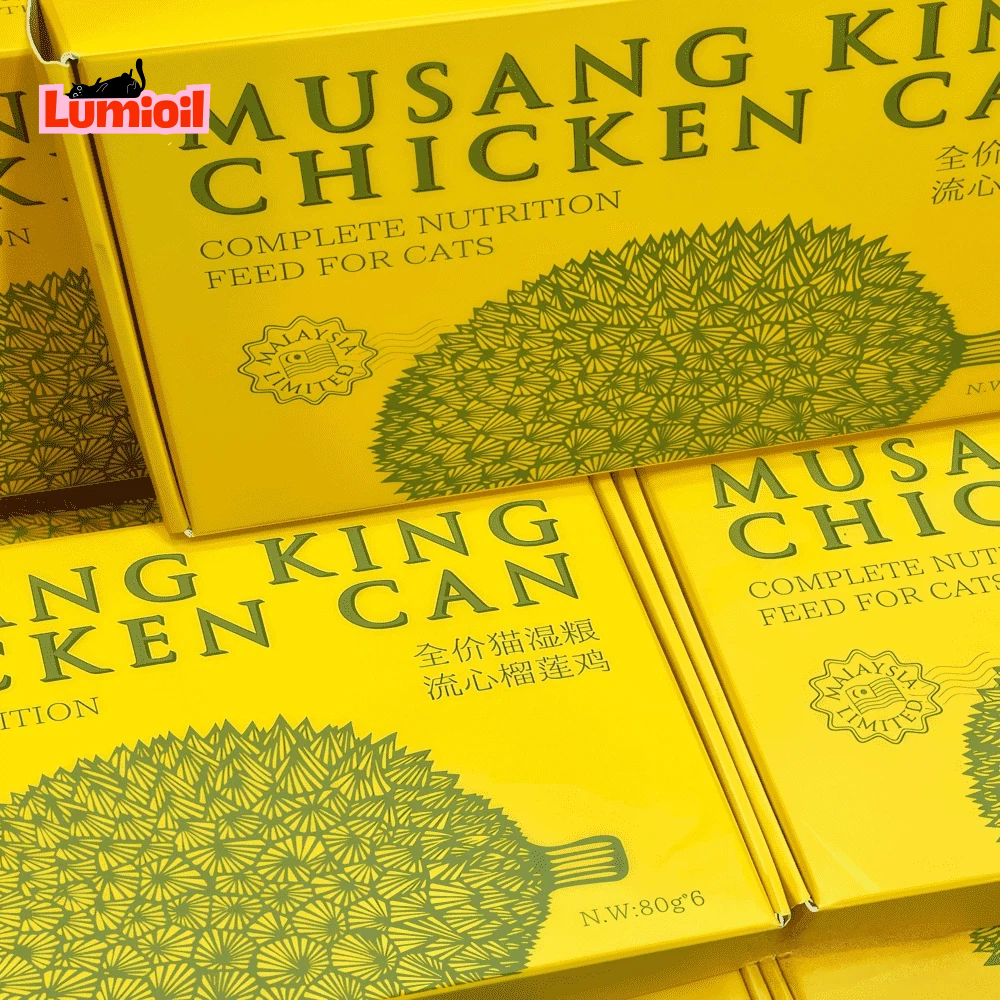 Neku Flowing Durian Wet Cat Food 80g/80g*6