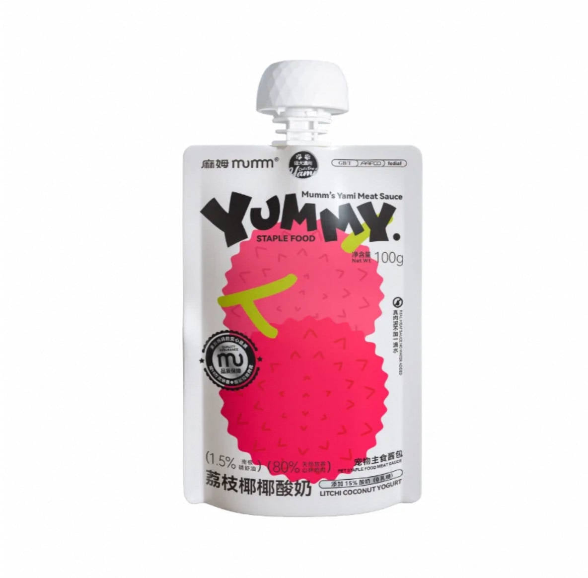 MUMM麻姆全价主食酱包犬猫通用100g