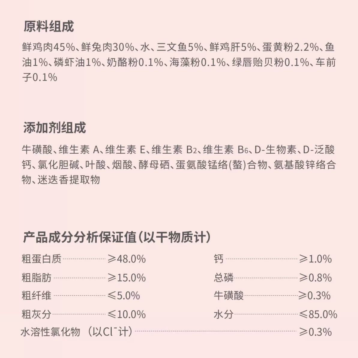 宝之龙全价主食吨吨包鸡兔配方80g