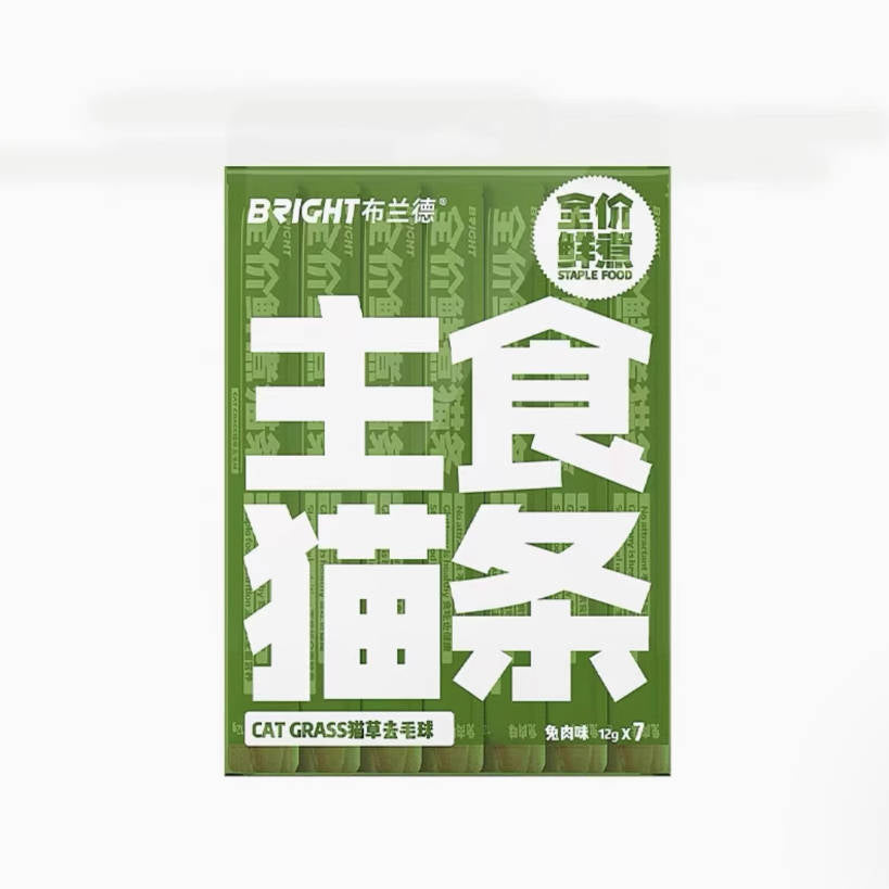 布兰德猫条全价主食级功能猫条12g*7