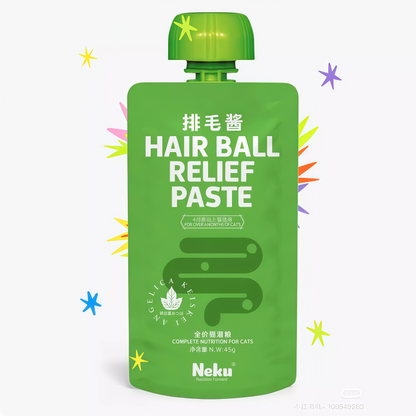 Neku Hair Ball Relief Paste Wet Cat Food 45g