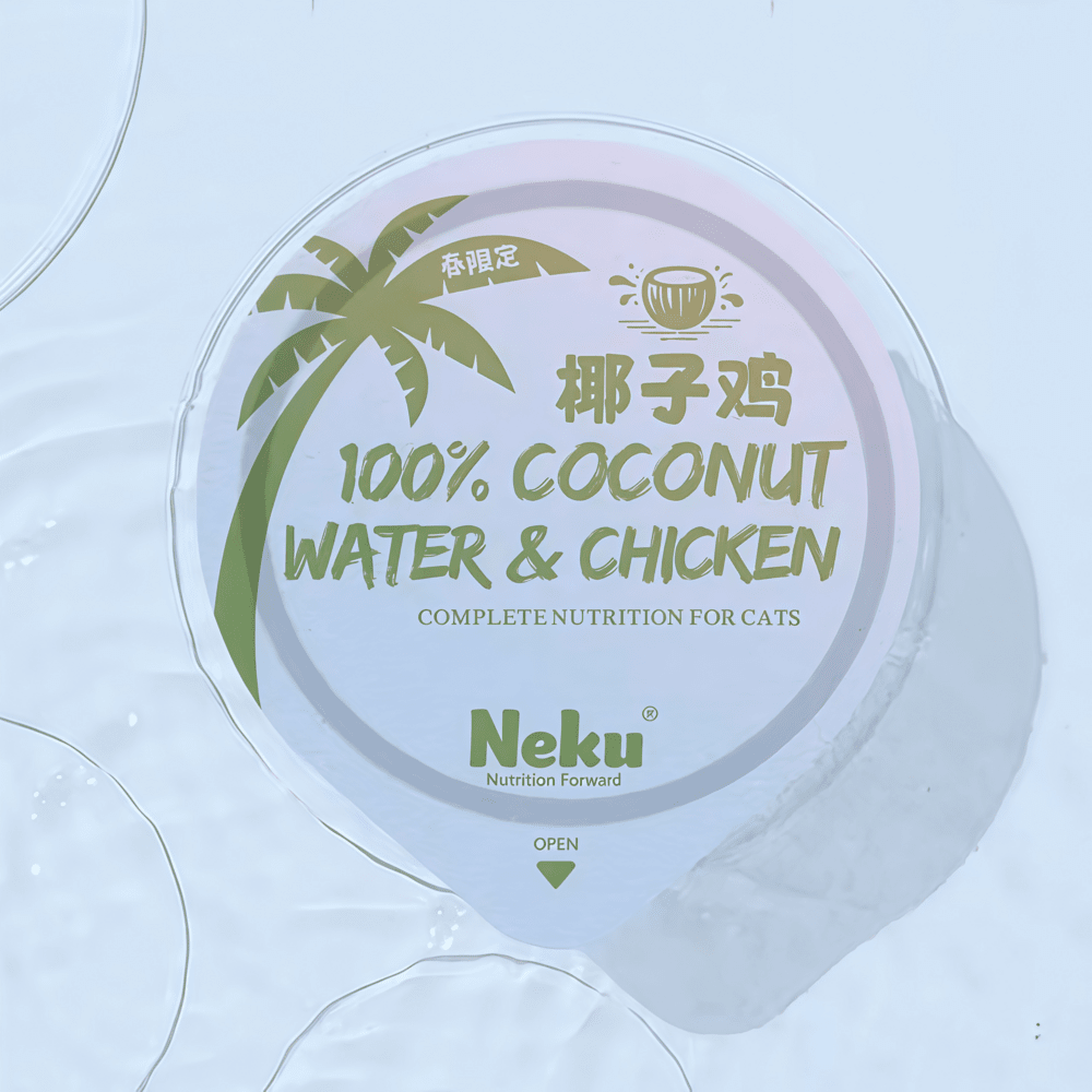 Neku Coconut Water Chicken Wet Cat Food 85g/85g*6