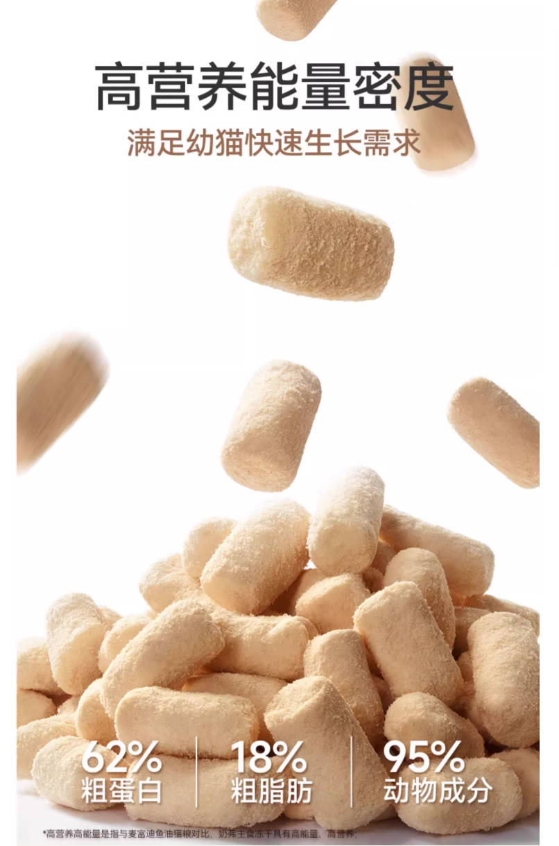 麦富迪奶弗羊奶鲜肉主食冻干【羊奶&鲜鸡肉】320g