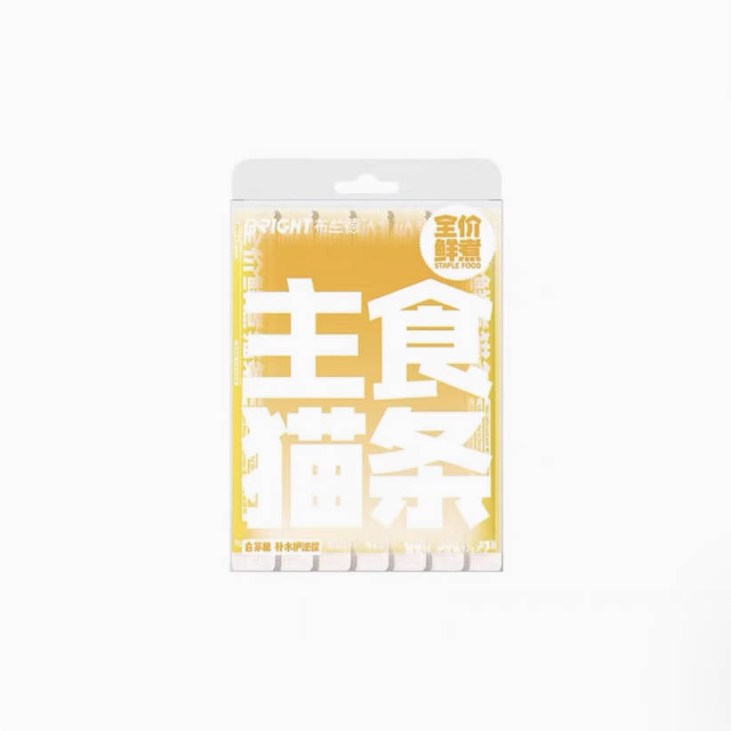 布兰德猫条全价主食级功能猫条12g*7