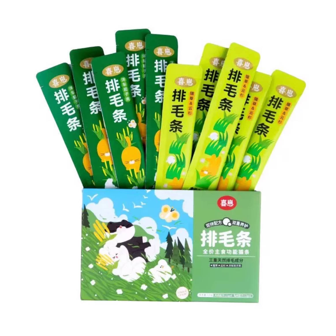 XiZai喜崽双拼主食猫条12g*12/盒