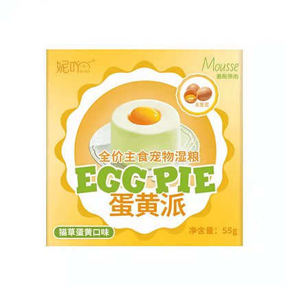 NiYa Delicious Egg Yolk Cake Wet Cat Food 55g*6