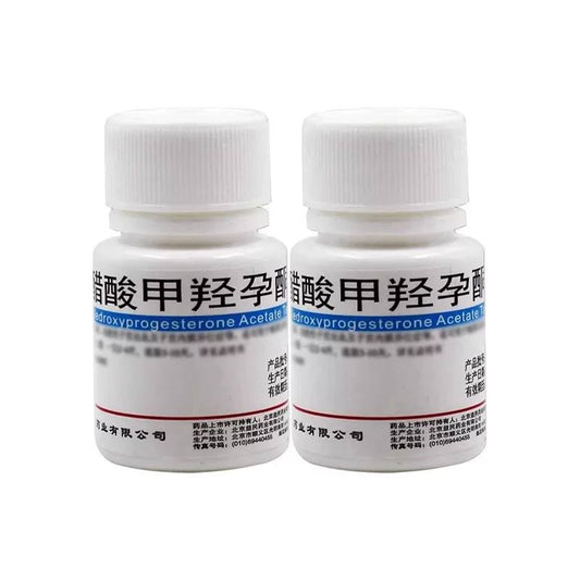 【母猫发情必备】京益 2mg*100片/瓶 醋酸甲羟孕酮片