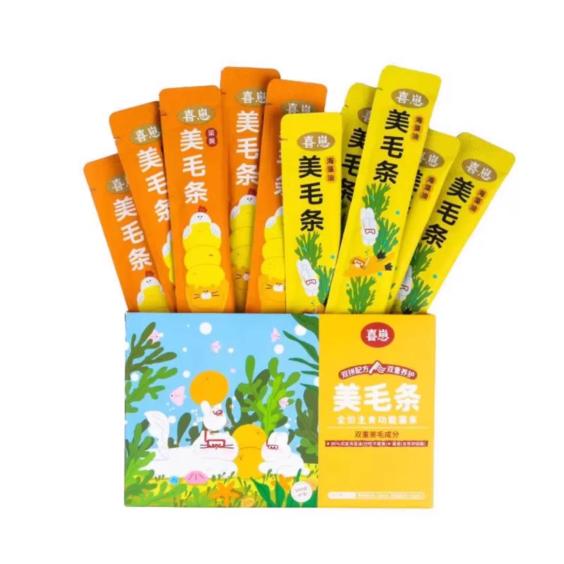 XiZai喜崽双拼主食猫条12g*12/盒