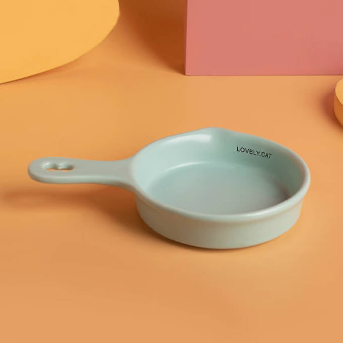 【猫碗】韩国宠物陶瓷BD平底锅14cm