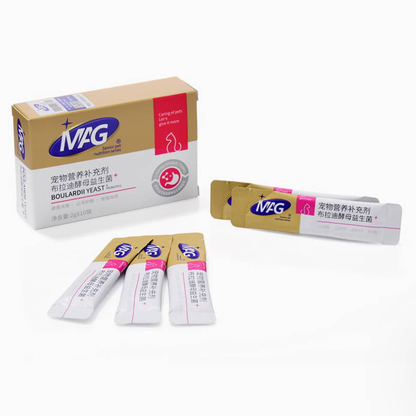 MAG宠物益生菌2g*10条【猫咪软便拉稀呕吐调理肠胃专用】
