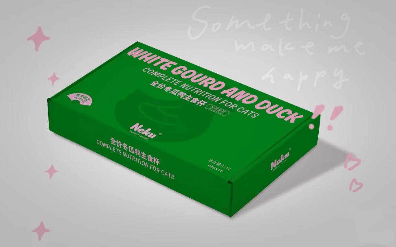 Neku呢酷冬瓜鸭主食餐盒45g